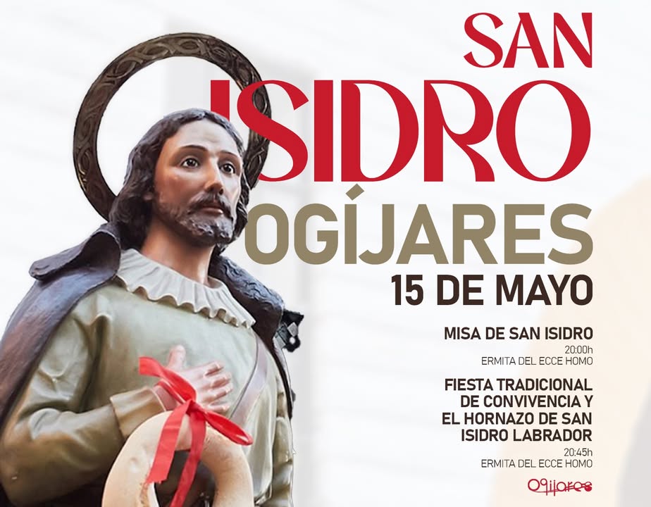 ✝️ San Isidro Labrador
Ogíjares se prepara un año más para celebrar San Isidro Labrador, una festividad de tradición y convivencia en nuestro ... ✝️ San Isidro Labrador
Ogíjares se prepara un año más para celebrar San Isidro Labrador, una festividad de tradición y convivencia en nuestro ...