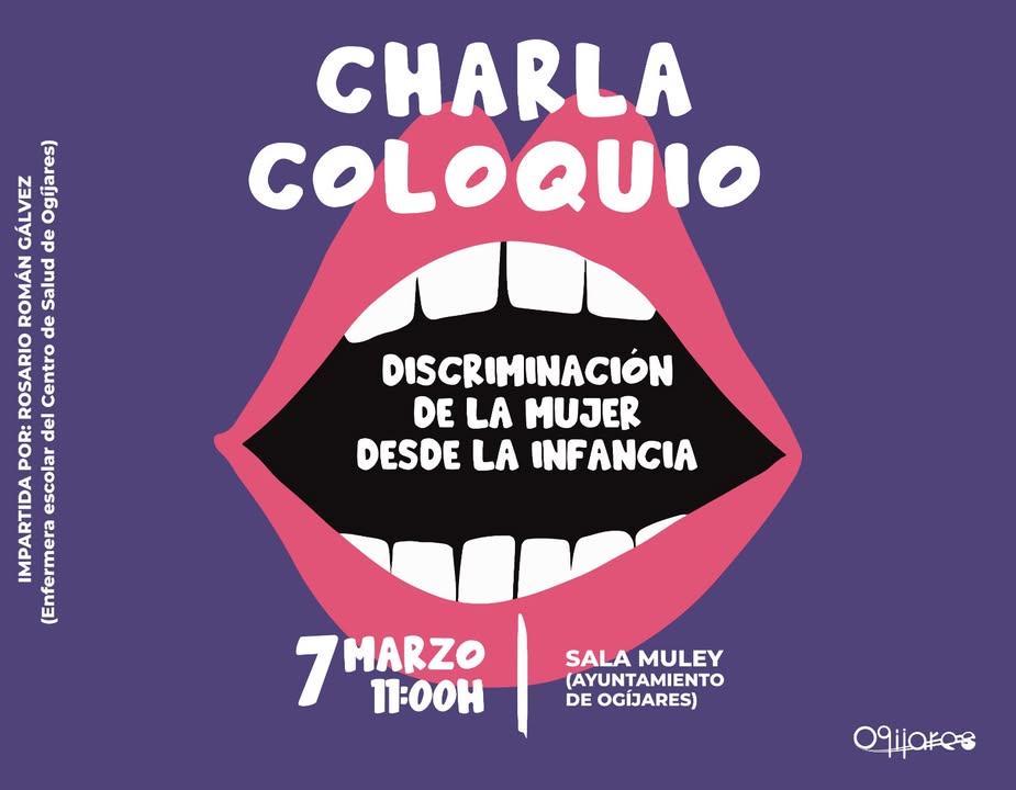 📢 CHARLA-COLOQUIO: "DISCRIMINACIÓN DE LA MUJER DESDE LA INFANCIA" 👩🏫
🗣️ Impartida por: Rosario Román Gálvez (Enfermera escolar del Centro ... 📢 CHARLA-COLOQUIO: "DISCRIMINACIÓN DE LA MUJER DESDE LA INFANCIA" 👩🏫
🗣️ Impartida por: Rosario Román Gálvez (Enfermera escolar del Centro ...