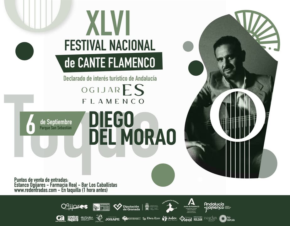 Diego del Morao, jerezano de sangre Morao, se ha forjado como uno de los guitarristas más brillantes del flamenco contemporáneo. Su virtuosismo, ri...
