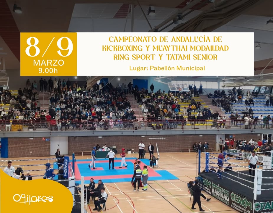 🥊 Campeonato de Andalucía de Kickboxing y Muay Thai 🥊  
  
El próximo fin de semana, Ogíjares se convierte en el epicentro de las disciplinas de ...