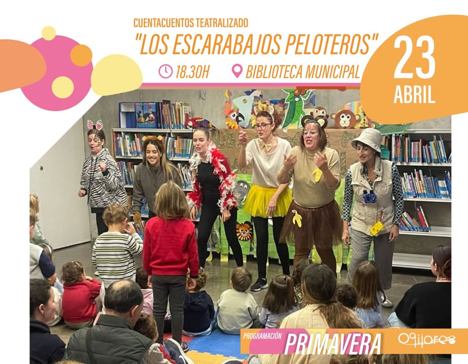 📚✨ Cuentos para disfrutar en familia  
  
Con motivo del Día del Libro, llega una sesión de cuentacuentos para los más pequeños, fomentando la im...
