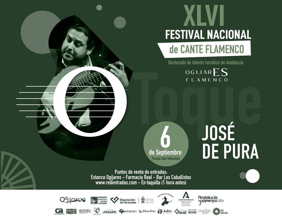Desde Chiclana de la Frontera, José de Pura representa la esencia clásica del toque flamenco. Formado en Jerez con José Luis Balao y más tarde en M...