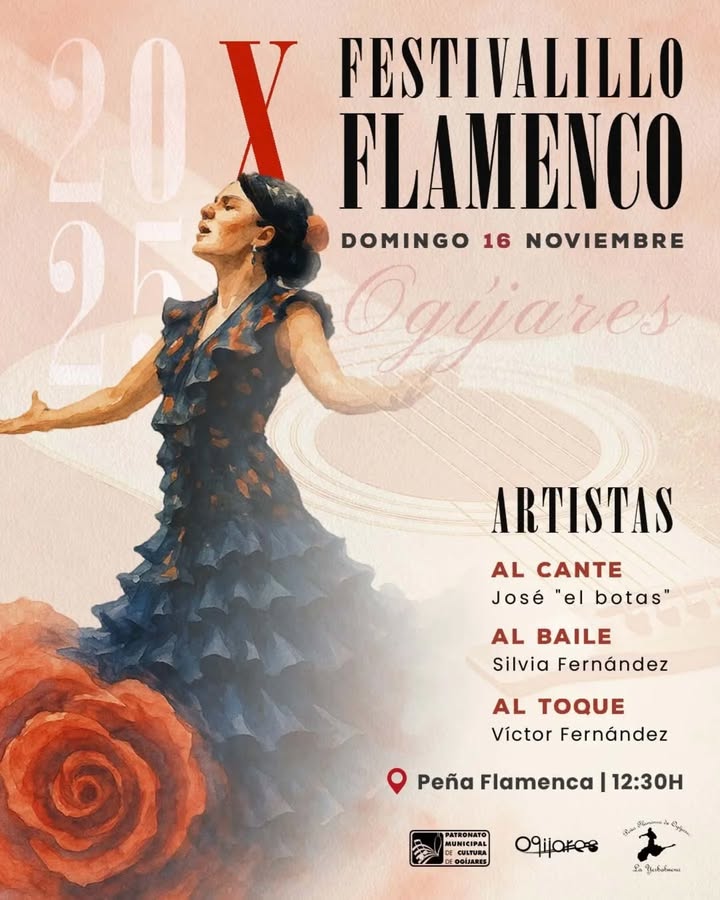 ⚠️ IMPORTANTE – CAMBIO DE UBICACIÓN ⚠️  
Por motivos meteorológicos, el X Festivalillo Flamenco y la degustación de castañas asadas y “vinillo” del...