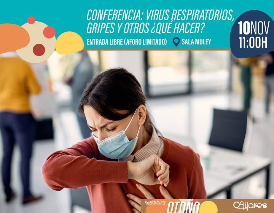 🩺 Conferencia Informativa: Virus Respiratorios, Gripe y Otros. ¿Qué hacer? 🤧  
  
Este lunes 10 de noviembre te invitamos a una interesante charl...