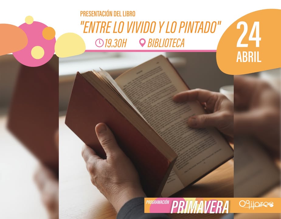 🎨 Arte y emoción en Ogíjares  
  
 Presentación del libro “Entre lo vivido y lo pintado” de Antonio Sánchez González afamado pintor granadino afin...