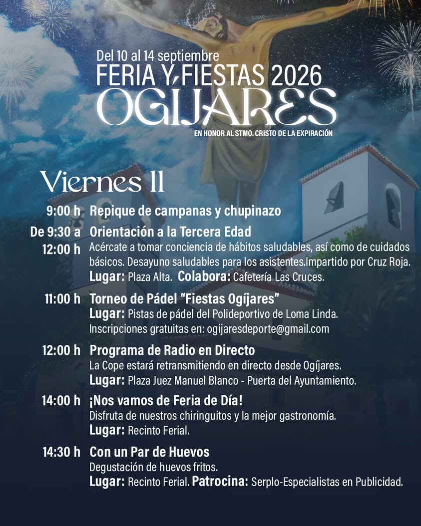 Feria de día y actividades en Ogíjares