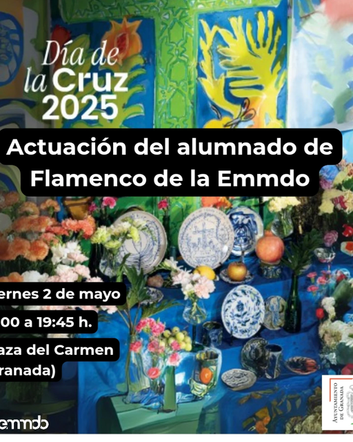 Te ofrecemos dos citas para disfrutar de las cruces con nuestro alumnado de Danza. En Granada: 🗓️ Viernes 2 de mayo 🕛... Te ofrecemos dos citas para disfrutar de las cruces con nuestro alumnado de Danza. En Granada: 🗓️ Viernes 2 de mayo 🕛...