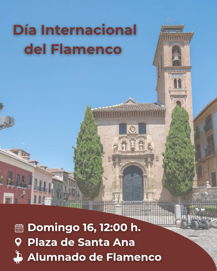 Mañana tienes una cita con nuestro alumnado de Flamenco. Celebraremos el Día Internacional del Flamenco con una actuació...