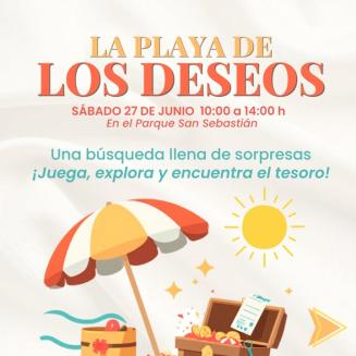 🏖️ Comprar en Ogíjares tiene premio  
  
Llega “La Playa de los Deseos”, una divertida actividad donde una zona del Parque San Sebastián se transfo...