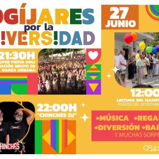 🏳️‍🌈 Ogíjares por la Diversidad  
  
 El 27 de junio celebramos el Día del Orgullo con un día lleno de color, respeto y diversión.  
  
📜Lectura ...