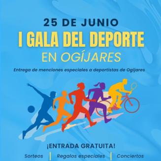 🏆Una noche para reconocer el deporte y celebrar juntos  
  
Llega la I Gala del Deporte de Ogíjares, una cita especial dedicada a poner en valor e...
