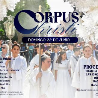 ✝️ Procesión del Corpus Christi en Ogíjares  
  
El próximo domingo 22 de junio, celebramos una de las tradiciones más queridas: la procesión del C...