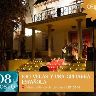 🎸✨ “100 velas y una guitarra española”  
  
Déjate envolver por la magia de la música en directo y la luz de las velas en este elegante concierto...