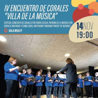 🎶 IV Encuentro de Corales “Villa de la Música” 🎵  
  
Con motivo de la festividad de Santa Cecilia, patrona de la música, Ogíjares acoge un conci...