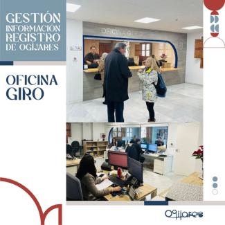 GIRO: La Oficina de Gestión, Información y Registro de Ogíjares, al servicio de tod@s 🤝🏻  
  
📌 Un año de compromiso con nuestr@s vecin@s:  
En ...