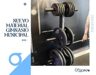 💪 El gimnasio municipal sigue creciendo 💪  
  
 Incorporamos nuevos materiales para ofrecerte instalaciones de mayor calidad y adaptarnos a las n...