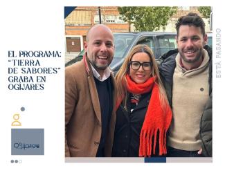 🥄🥘 ¡Tierra de Sabores llega a Ogíjares! 🎥✨  
  
Durante dos días, el equipo de Canal Sur TV ha estado en nuestro municipio grabando un programa...