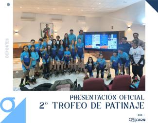 ⛸️🏆 Presentación oficial del 2º Trofeo de Patinaje de Ogíjares 🎉  
  
Hoy hemos presentado junto al Club de Patinaje de Ogíjares la segunda edici...