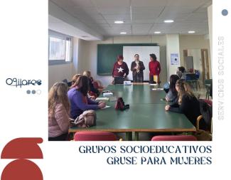 👩‍👧‍👧 Comienzan los Grupos Socioeducativos GRUSE para mujeres 💜  
  
El pasado jueves arrancaron estos espacios de apoyo y crecimiento personal...