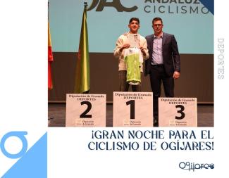 🏆🚴‍♂️ ¡Gran noche para el ciclismo de Ogíjares!  
  
🥇 La Gala del Ciclismo de Granada reunió a los mejores corredores de la provincia en la ent...