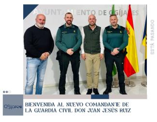 📢 Bienvenida al Nuevo Comandante de la Guardia Civil 🚔👮  
  
Esta mañana, el Alcalde y el Concejal de Seguridad han dado la bienvenida al nuevo ...