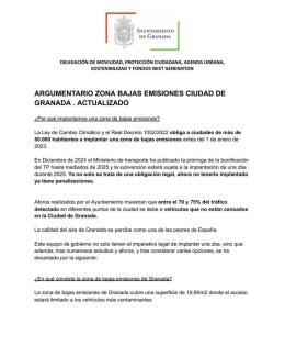 📢 El Ayuntamiento de Ogíjares informa que la Zona de Bajas Emisiones (ZBE) en Granada es una medida obligatoria por ley, no una decisión política ...