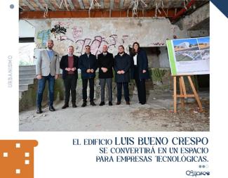 📢 El edificio Luis Bueno Crespo de Ogíjares se convertirá en un vivero de empresas tecnológicas 🚀🏢  
  
🔹 Con un presupuesto superior a cinco m...