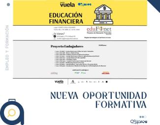 📊💰 Cursos de Educación Financiera en Punto Vuela   
  
Aprende a gestionar mejor tu dinero y toma el control de tus finanzas personales.  
  
📅 ...