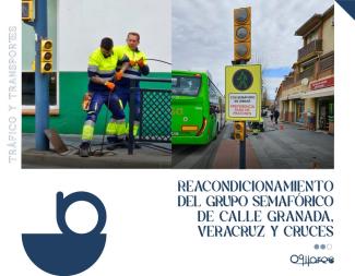 🚦 Seguimos mejorando la seguridad vial en Ogíjares 🚶‍♂️🚗  
  
Desde la Concejalía de Tráfico, hemos llevado a cabo el reacondicionamiento del gr...