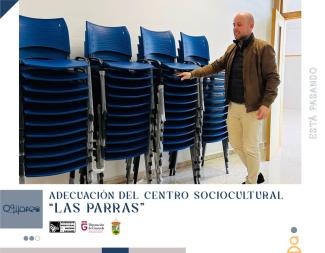 📢 Mejoras en el Centro Sociocultural “Las Parras”  
  
Desde el Ayuntamiento de Ogíjares, en colaboración con la Diputación de Granada, seguimos a...