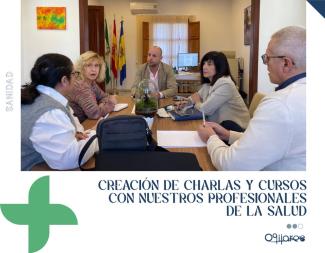 🩺 Creación de charlas y cursos con nuestros profesionales de la salud  
  
Desde el Ayuntamiento, colaboramos con el personal sanitario del Centro...