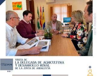 🚜 Hoy hemos recibido la visita de María del Carmen Reyes Ruiz, delegada de Agricultura y Desarrollo Rural de la Junta de Andalucía.  
  
🤝 Desde ...