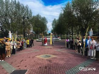 🌿 Domingo de Ramos.  
  
Ayer nuestro pueblo vivió un día lleno de emoción, tradición y fe. La mañana comenzó con la Eucaristía en la Iglesia de S...