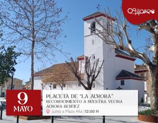 🧡 Homenaje a Aurora Benítez  
  
🚨🚨 ¡¡HOY!! 🚨🚨  
  
Rendimos un emotivo homenaje, a título póstumo, a nuestra vecina Aurora Benítez, una mujer...