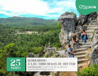 🌲JORNADA DE SENDERISMO A LAS TRINCHERAS DE HUÉTOR  
  
¿Te gusta la naturaleza y descubrir nuevas rutas? Acompáñanos en esta ruta circular de 13 k...