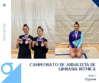 🤸‍♀ Campeonato de Andalucía de Gimnasia Rítmica  
  
Nuestras deportistas han logrado llevarse las medallas en las fases orientales del Campeonato...