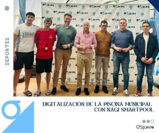 🏊‍♀️ Digitalización de la Piscina Municipal con Nagi Smartpool  
  
El Patronato Municipal de Deportes instala en nuestra piscina municipal los in...
