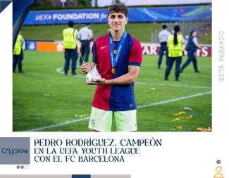 ⚽ Orgullo ogijareño  
  
Nuestro vecino Pedro Rodríguez ha hecho historia. Con solo 17 años se proclama campeón de la UEFA Youth League con el FC ...