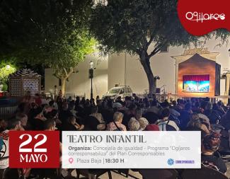 🎭 Teatro infantil   
  
🚨🚨 ¡¡MAÑANA!! 🚨🚨  
  
Ven a disfrutar de una tarde de teatro pensada para toda la familia. Una actividad ideal para co...