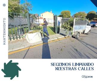 🌿 Seguimos limpiando nuestras calles  
  
Las intensas lluvias de este invierno han provocado un crecimiento excepcional de vegetación en calles, ...