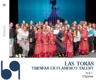 💃 Las Tonás triunfan en Flamenco Talent  
  
El grupo de alumnas de la EMMDO, Las Tonás, se alza con el primer premio del concurso "Flamenco Talen...