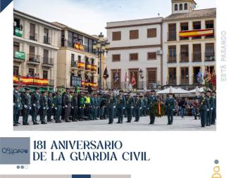 🎖️ 181 años al servicio de la ciudadanía  
  
Nuestro alcalde y el concejal de Seguridad asistieron al acto conmemorativo por el 181 aniversario de...