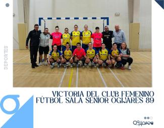 ⚽️ ¡Noche de victoria en Ogíjares!  
  
Nuestro equipo femenino senior de fútbol sala Ogíjares 89 se impuso en la Copa Diputación, venciendo al Iu...
