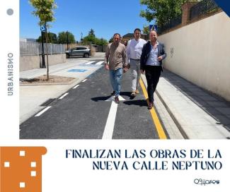 🏗️ Finalizan las obras de la nueva calle Neptuno en el barrio de Los Planetas  
  
🚧 Con una inversión de 70.000 €, esta vía conecta con la calle ...