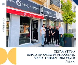 💇‍♀️💇🏽‍♂️ ¡CÉSAR STYLO crece y se renueva!  
  
Este joven emprendedor amplía su peluquería y suma servicios de peluquería femenina, apostando f...