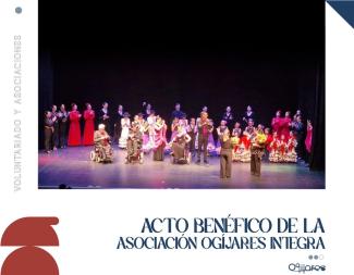 👏 Acto Benéfico de la asociación Ogijares Integra  
  
💃 Sobre el escenario, pudimos disfrutar de un maravilloso espectáculo de baile protagoniza...