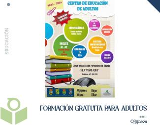 📚 Formación gratuita para adultos  
  
¿Quieres mejorar tus conocimientos o retomar tus estudios? 🎓 El Centro de Educación Permanente de Adultos ...