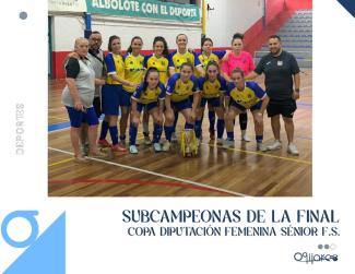 🥈 Subcampeonas de la Final de la Copa Diputación Femenina Sénior de Fútbol Sala  
  
El equipo femenino senior de fútbol sala ha cerrado la tempor...