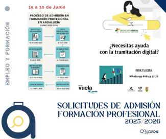 📚 Solicitudes de admisión en Formación Profesional  
  
Si estás pensando en estudiar Formación Profesional y necesitas ayuda con la solicitud de ...