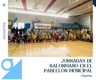 🤾‍♂️🤾‍♀️ Gran jornada de balonmano en Ogíjares  
  
🥅 Ayer vivimos 12 horas intensas de competición en el Pabellón Municipal de Deportes, con la...